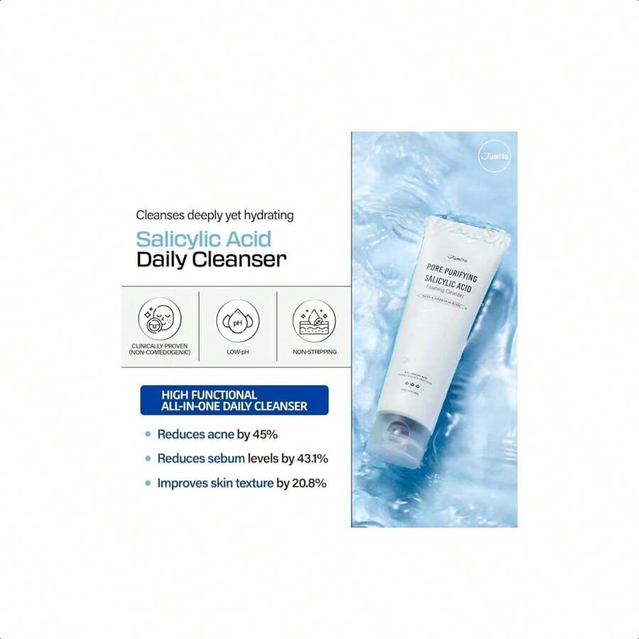 Jumiso Pore-Purifying Salicylic Acid Foaming Cleanser 120g