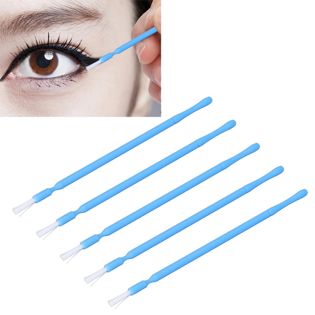100 шт. одноразовые кисточки для подводки глаз гибкие мягкие наконечники аппликаторы для помады инструменты для макияжа