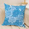 Vintage Rose Cushion Cover Soft Plush Fabric DoubleSided Printed Cushion Covers for All Seasons Modern HomeDecor Gift