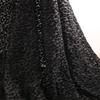 1/2/3yards Black Color Spandex Leparod Flocking Mesh Fabric Stretchy African Net Fabrics Nigeria George Fabric for DIY Sewing