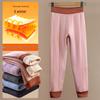 Children's Thickened Velvet School Uniform Pants: Double-Sided Fleece Autumn/Winter Leggings