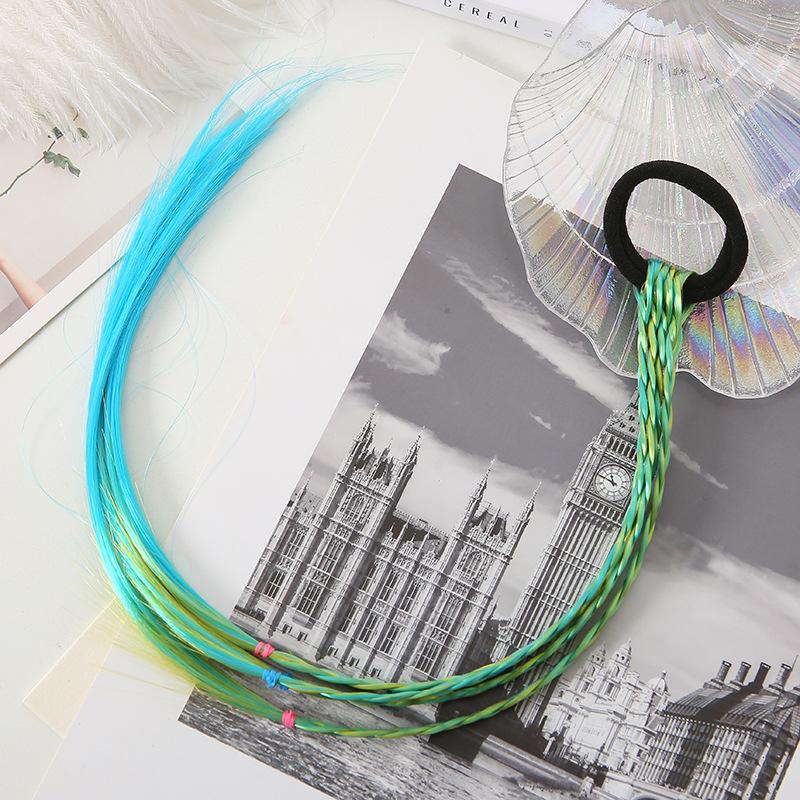 3 шт. простая детская резинка для волос резинка аксессуары для волос детский парик повязка на голову для девочек твист коса веревка головной убор детский подарок