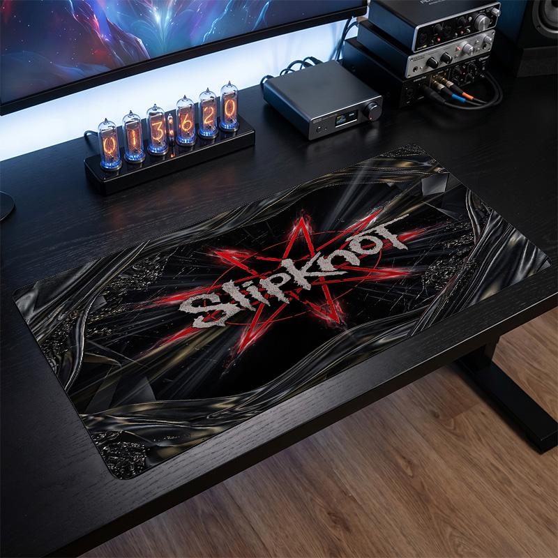 Slipknot Print Large Mouse Pad Smooth Surface Anti?Slip Desk Mat For Gaming Office Laptop Decoration