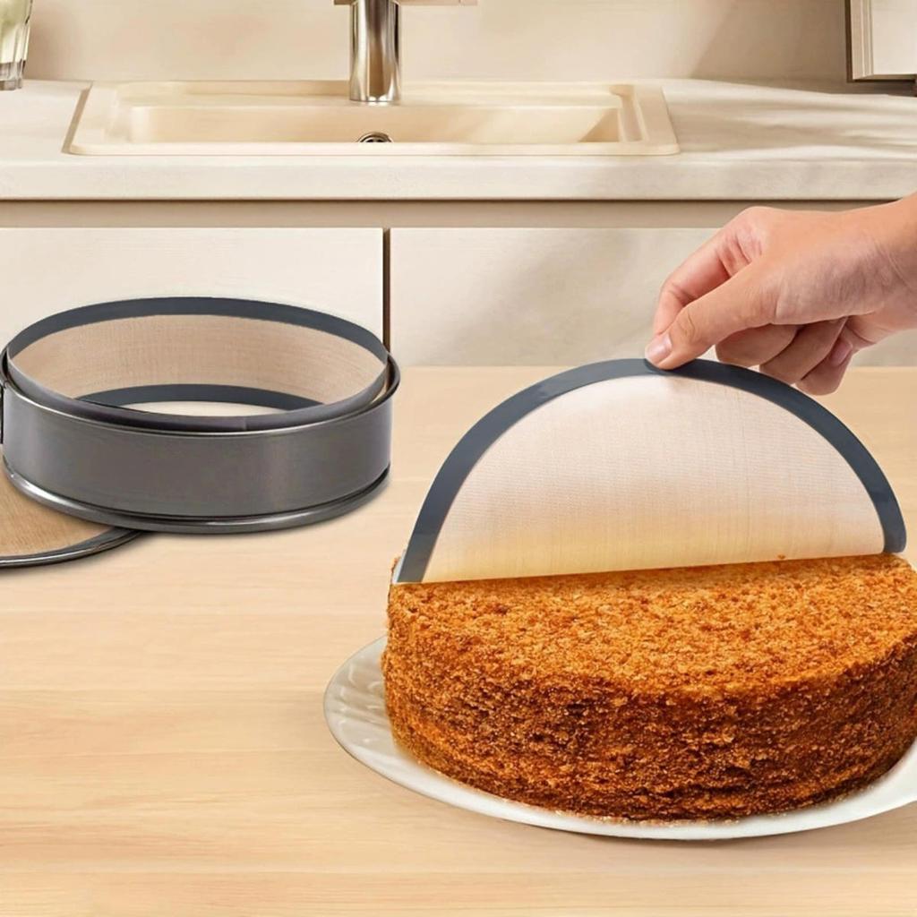 Silicone Baking Mat Air Fryer Oven Baking Sheets Pads Non-Stick Baking Liners Reusable Bake Dish for Cake Pizza Pastry Cookie Tool