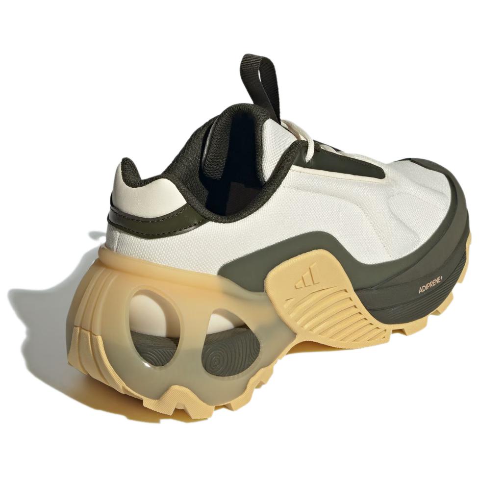 Adidas Wonder Runner Нескользящие Прочные Низкие Повседневные Кроссовки для Бега Унисекс Белые Желтые Зеленые JI2032