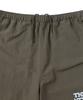 THISISNEVERTHAT Шорты из нейлона с большим логотипом Коричневые