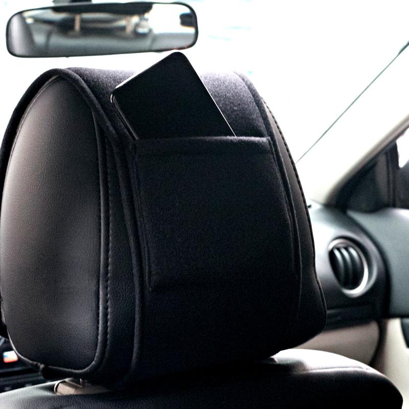 UCXA9 car sticker headrest cover For Toyota Avensis Avalon Corolla Rav4 Camry Yaris Prius Prado Vios Tacoma Tundra Land Cruiser Stylin