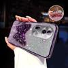 3D Butterfly Phone Holder Crystal Bracelet Glitter Plating Case for OPPO Reno 11 10 8 7 Pro 4G 5G Cover