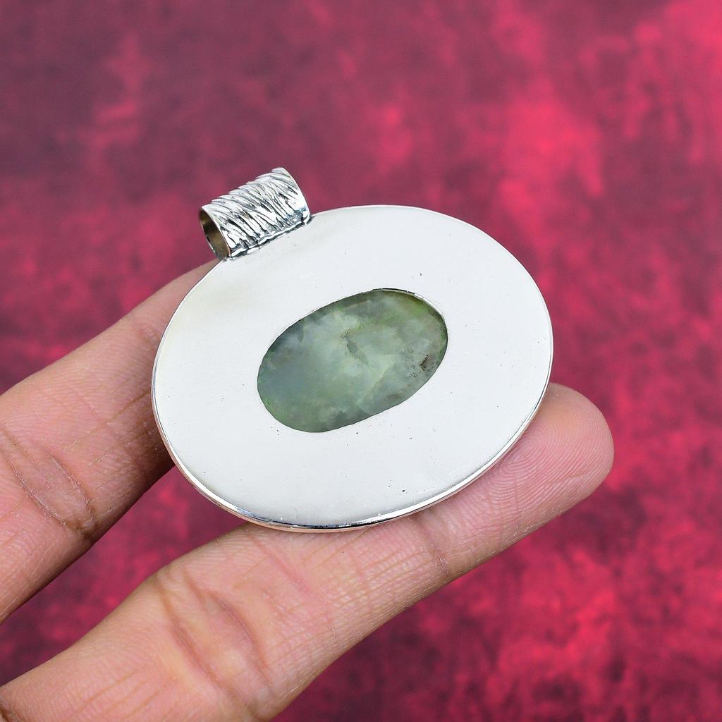 Подвеска с аквамарином, ювелирные изделия из цельного серебра 925 пробы с драгоценными камнями, подвеска ручной работы, на День благодарения