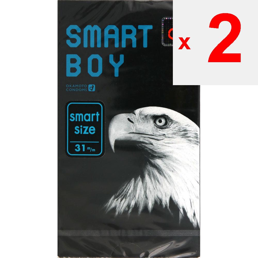 okamoto Умный мальчик 12 шт.. Упаковка 1 шт. Стандартный тип 31 мм( ) Пакет из 1