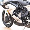 FOR CFMOTO 750SR bumper seamless tube front bumper with built-in spring anti fall and anti-collision protection bar 750sr