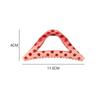Raspberry Color Hollow Hair Clip Polka Dot Hairpin Fashion Hair Claw Clip  Headdress