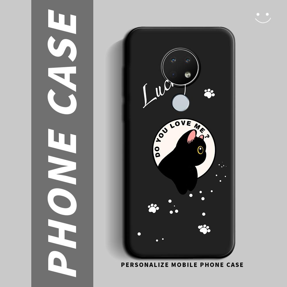 For Nokia 7.2 6.3 6.2 5.4 5.3 5.4 Case Cartoon Cute Flower Shockproof Silicone Soft Phone Case For Nokia 3.4 2.4 1.4 Back Cover