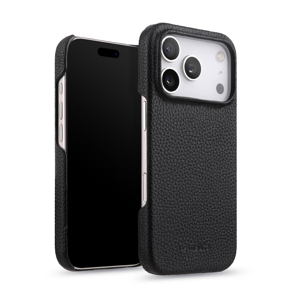 Melkco Genuine Cowhide Leather Case for iPhone 17 Pro Max 17 Air 16 Plus 16E Wireless Charging Business Lens Protective Cover