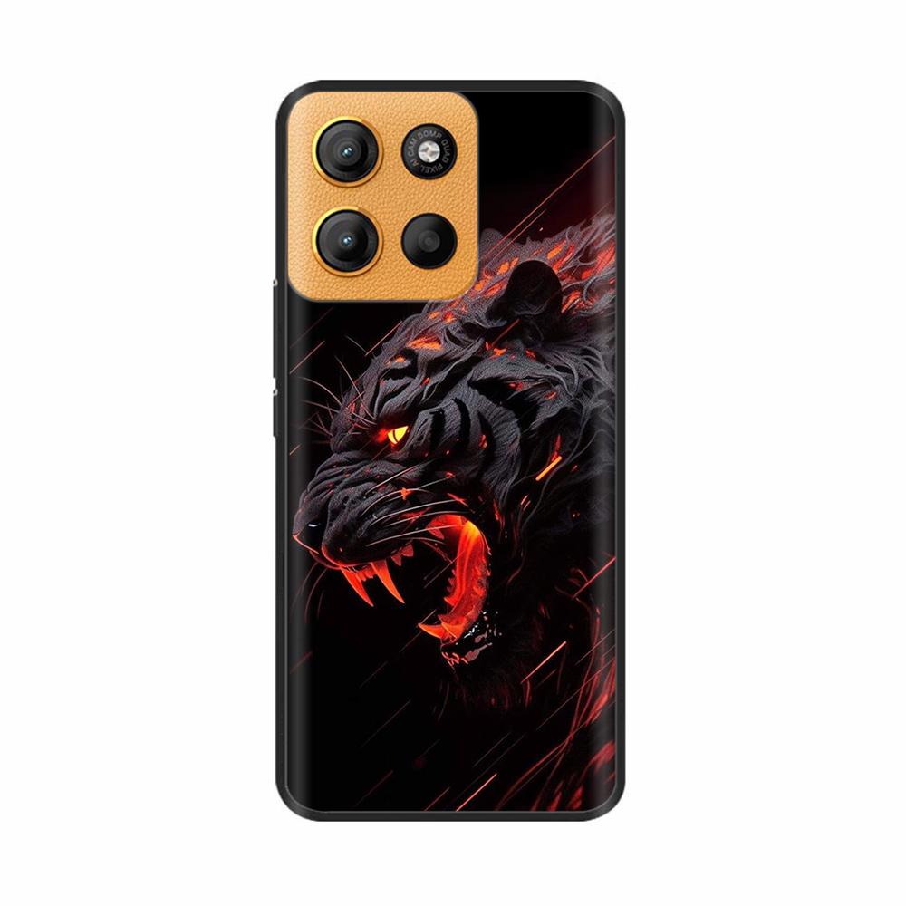Чехол для Motorola G15 Милый чехол для телефона Забавная задняя крышка Для Moto G15 Защита камеры Power Мягкие оригинальные чехлы из жидкого силикона