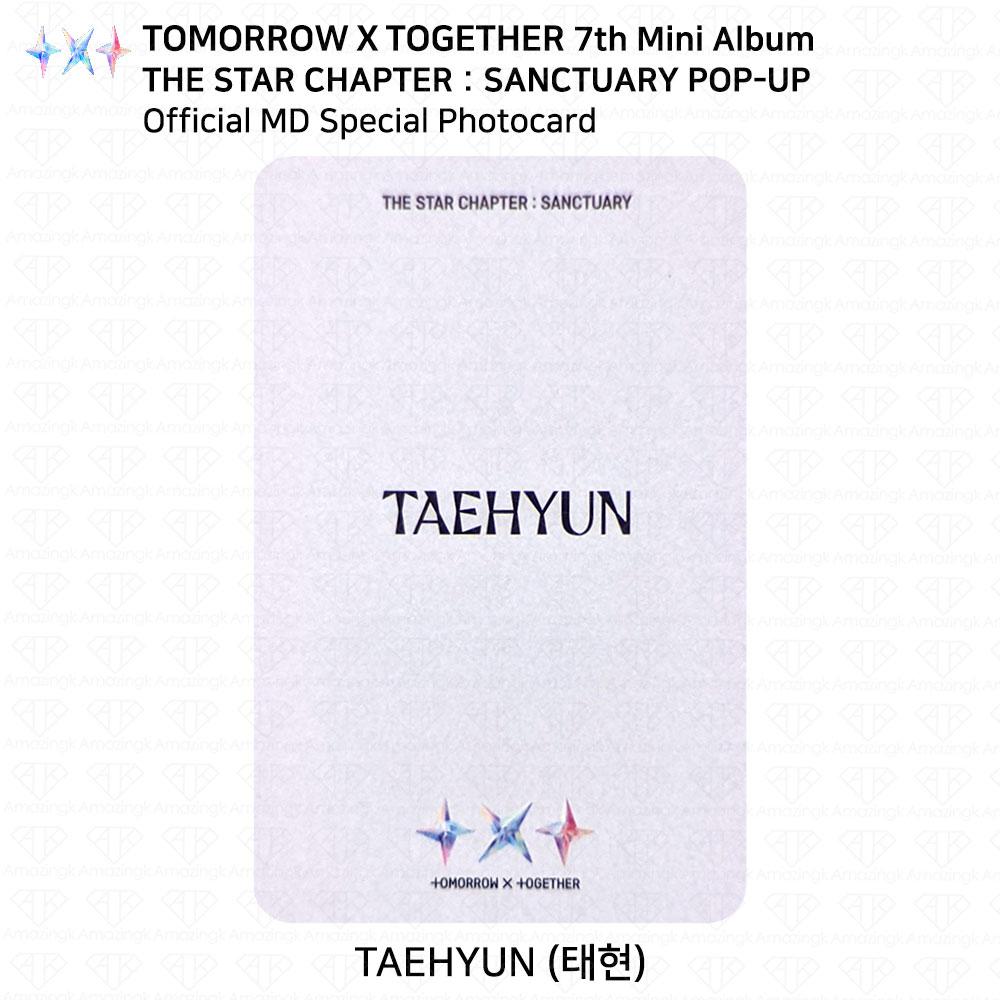 TXT 7-й мини-альбом The Star Chapter : SANCTUARY POP-UP MD Специальная фотокарточка