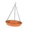 Bird Feeder Tray Designed for Outdoor Hanging, Comes with Hook And Chain Accessory