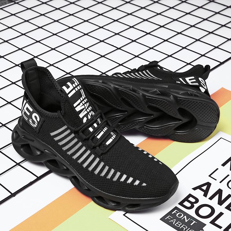 Fashion Sneakers For Men Casual Shoes Breathable Lightweight Men Shoes Spring Autumn Non-Slip Popular Mesh Male Lace Up Shoes