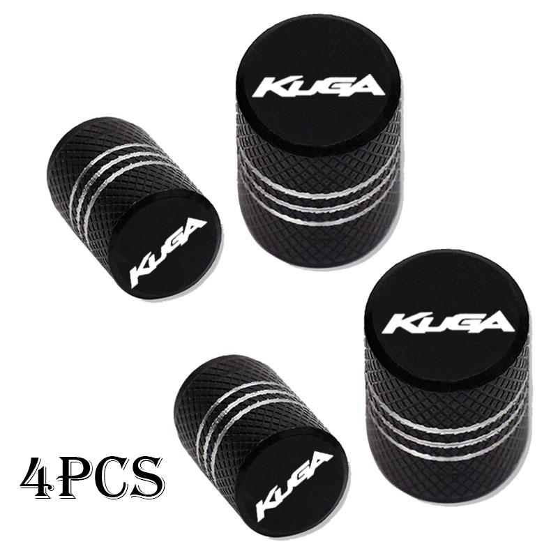 AJE1 For Ford Kuga Auto Accessories Car Wheel Tire Valve Caps Tyre Stem Covers Airdust Waterproof