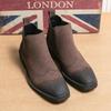 Мужской Доктор. Ботинки Dr. Martens Retro из матовой кожи, высокие - Большой размер, Модная осенне-зимняя обувь