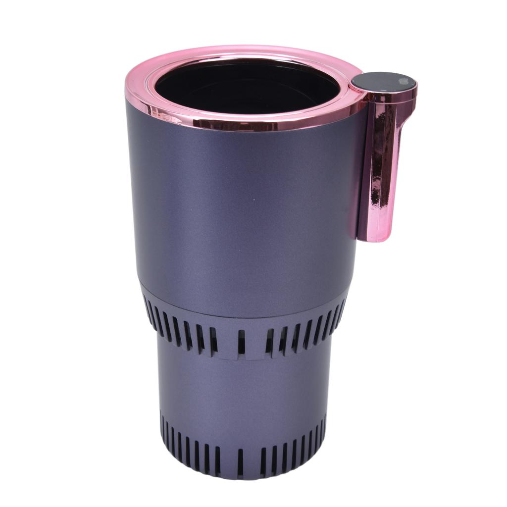 Car Cup Warmer Digital Display Intelligent Car Cooling Cup for Milk Tea Canned Drinks Bottled