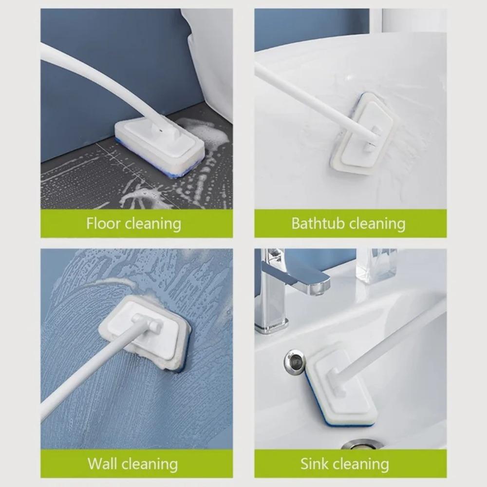 Long Handle Cleaning Brushs Removable Bath Brush New Floor Bathtub Brushes