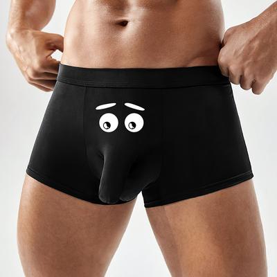 Мужские трусы-боксеры с необычным принтом — забавное нижнее белье, удобные и мягкие шорты