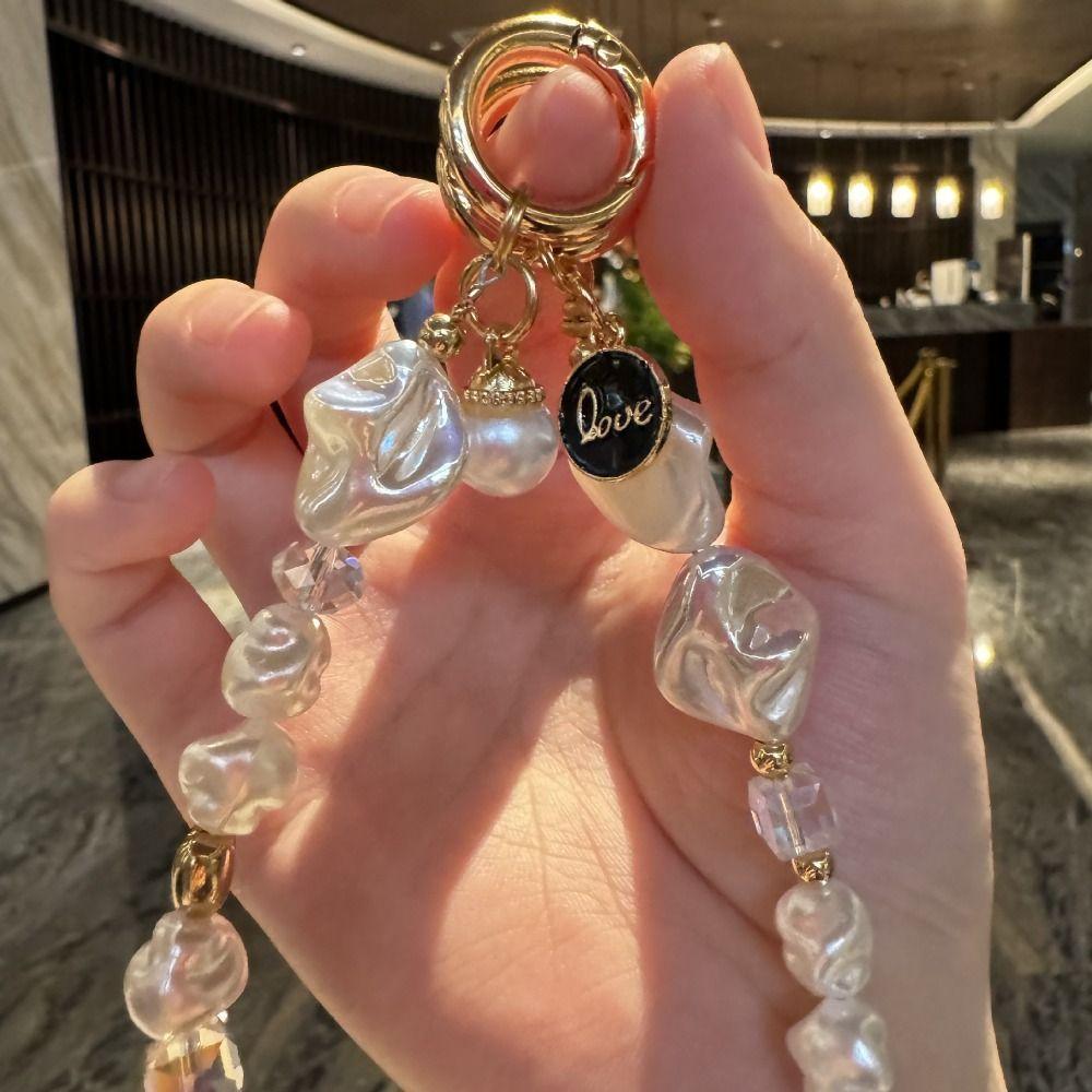 Цепочка для телефона против потери Модный бисерный кулон Шнурок Новый ремешок на запястье для телефона