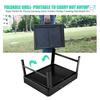 Barbecue Charbon, BBQ Barbecue à Charbon de Table en Acier Inoxydable Pliable pour 3-5 Personnes pour Barbecue de Jardin