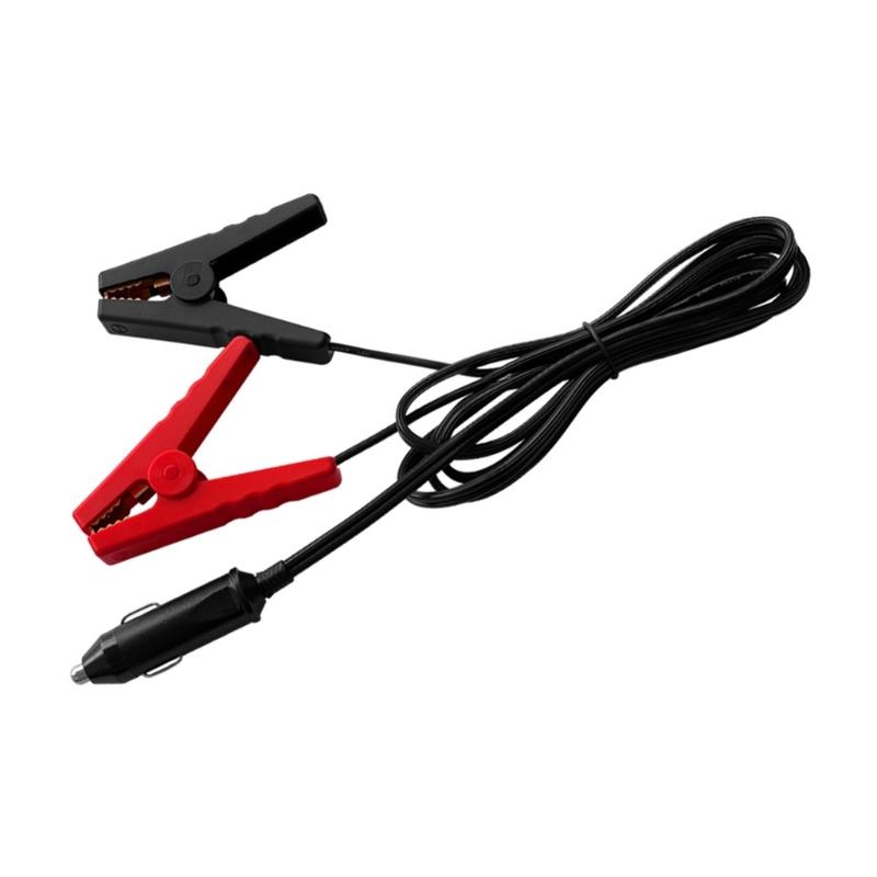 200CM Vehicle Power Cable with Battery Clip, 12V-24V Battery Charge Cord Suitable for Various Electronic Devices