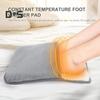 Electric Foot Warmer Fast Heating Extra Large Pad Constant Temperature Auto Shut-Off Detachable Easy To Clean Double-Side Feet Heating Pad
