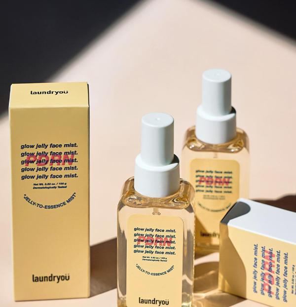 laundryou Спрей-туман для лица Glow Jelly Mist PDRN 100г Увлажняющий сияющий спрей для лица