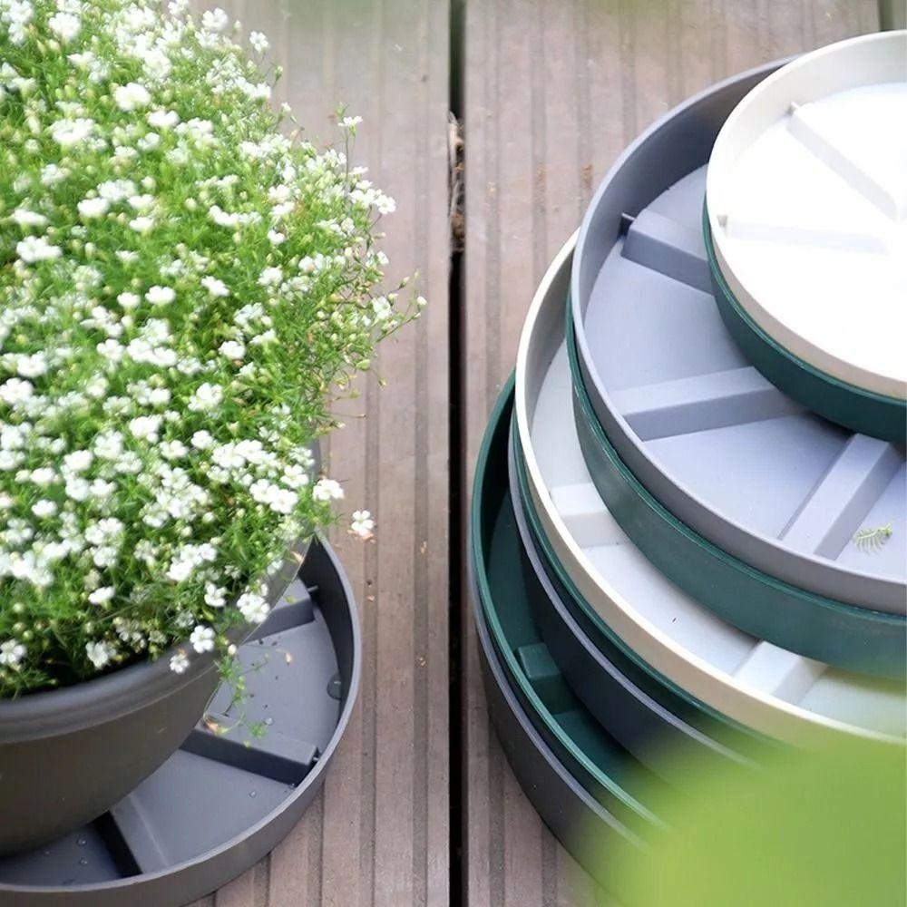 Пластиковый цветочный горшок, поддон для корневого горшка, устойчивый к гниению, новый поддон для цветочного горшка