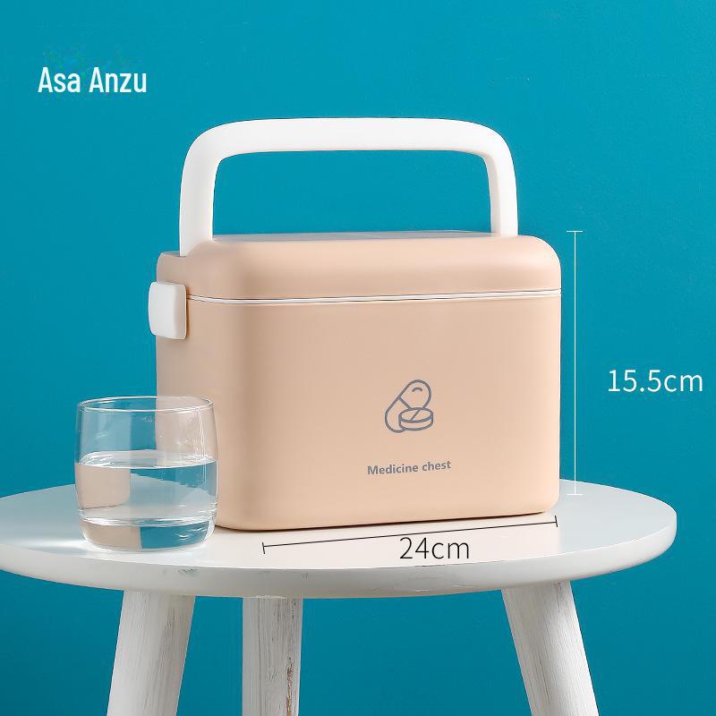 Большая переносная аптечка: Семейный набор с многофункциональным хранилищем для экстренных случаев и домашнего использования