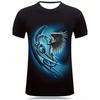 Personalized Printing T-shirt Phoenix T-shirt Outdoor Casual Cool T-shirt Top