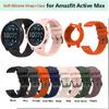 Мягкий силиконовый ремешок+чехол для Amazfit Active Max Бампер Полый чехол Защитный ремешок для Amazfit Active Max A2557 ЧехолАксессуар