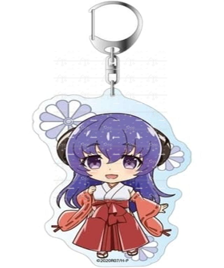 Модные подарки для фанатов аниме Higurashi When They Cry HD Персонажи Акриловый брелок Рюгу Рэна Сонодзаки Мион Серия настольных украшений