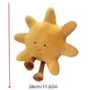 1pc 28cm/11.02in Smile Sun Plush Toys Cute Throw Pillows Sofa Cushion Dolls Decoration Pillow Dolls Gift Dolls