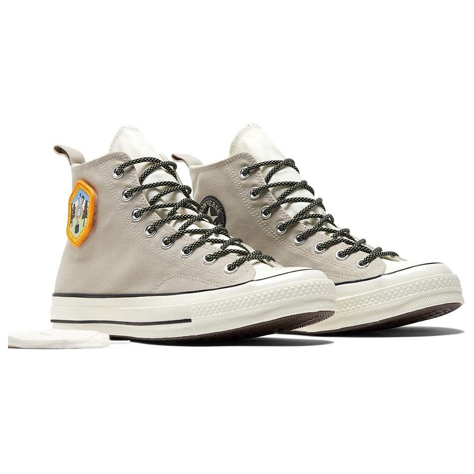 Converse Кроссовки унисекс Chuck 70 High Beach Stone Brown Black Egret A06076C