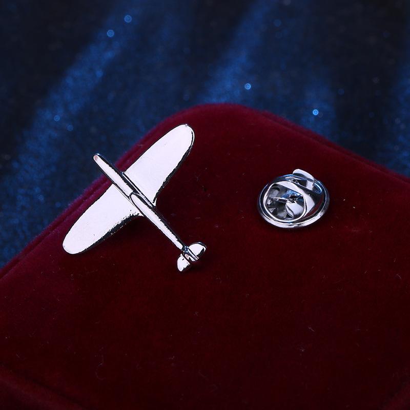 Набор классических мини-брошей Лист клена Самолет Животное Лацканный значок для лацкана пиджака Милый маленький значок-булавка для женщин мужчин