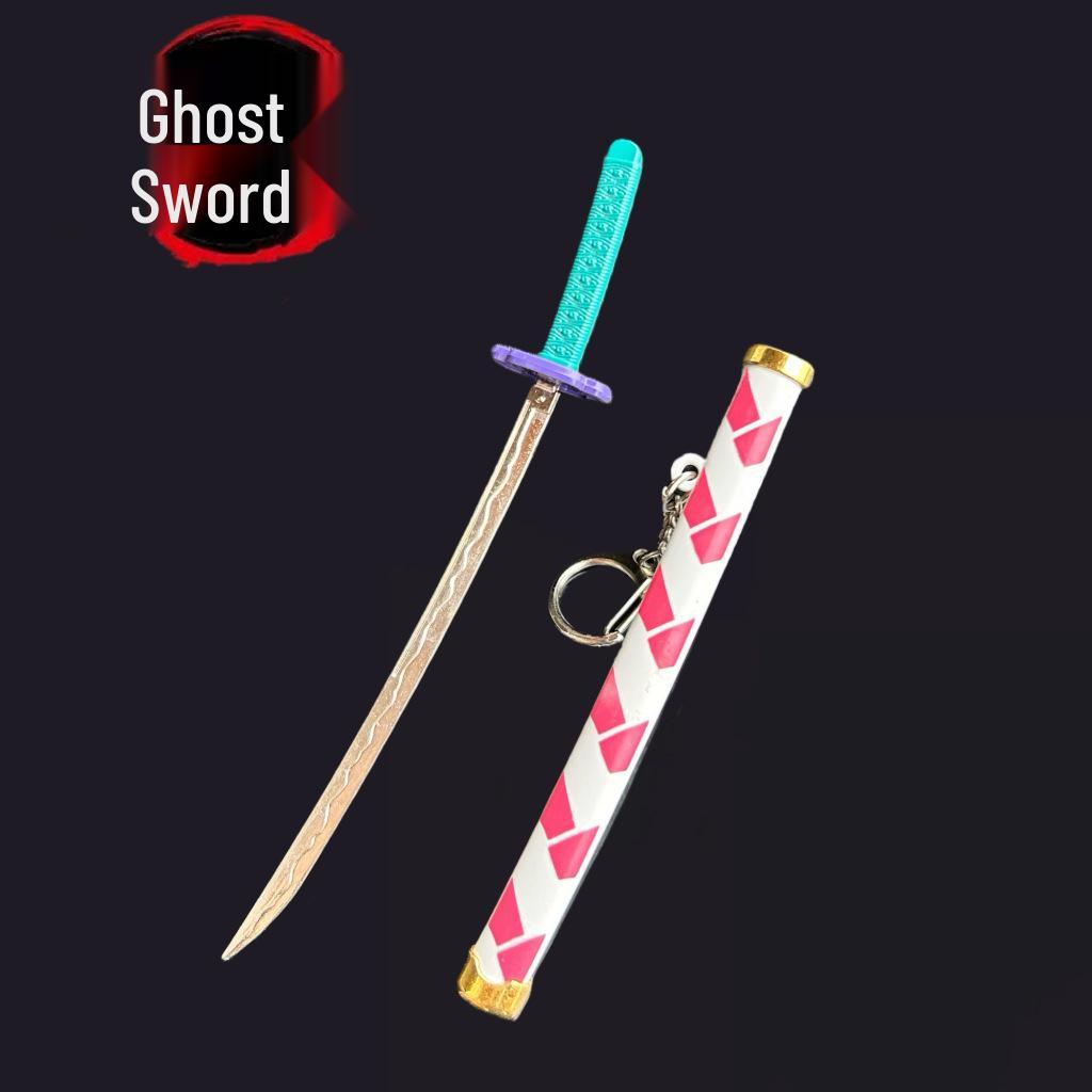 Demon Slayer Tanjiro & Zenitsu Flame Pillar Figurine Keychain (15CM)