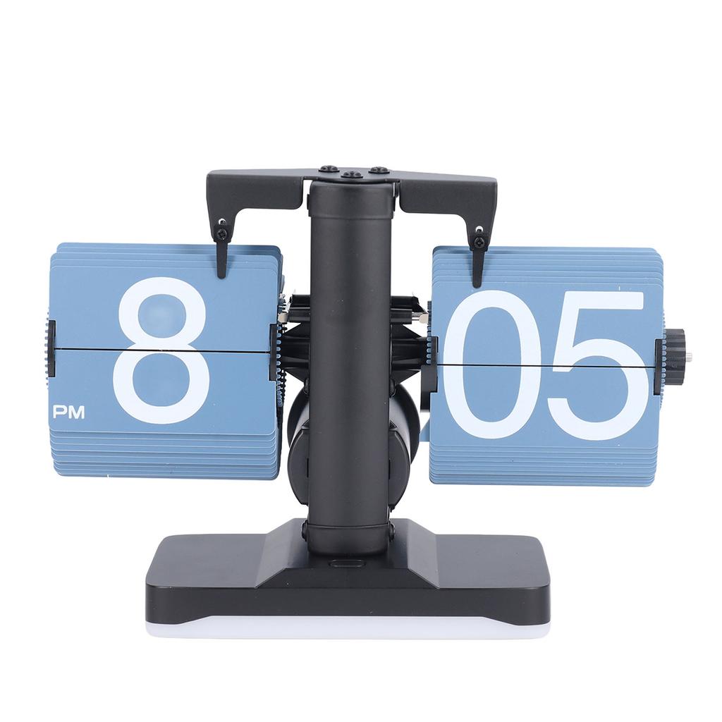 Автоматические перекидные часы Стильный вид Бесшумная работа Регулируемая яркость Перекидные часы для домашнего использования