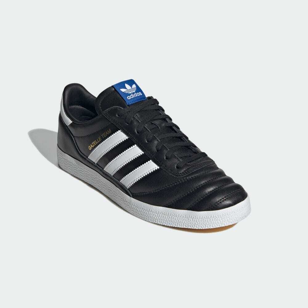II0004 adidas Originals Gazelle Team Core Black Footwear White Blue (Мужской)