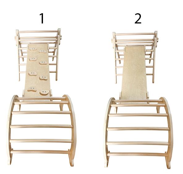 Домашняя игровая площадка Lama 3в1 - белая