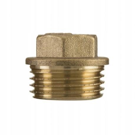 BRASS CONNECTOR PLUG 3/4'' - H/ZM-12-020