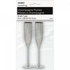 Champagne Flute Plastic Wedding Party Favors (Pack of 2)