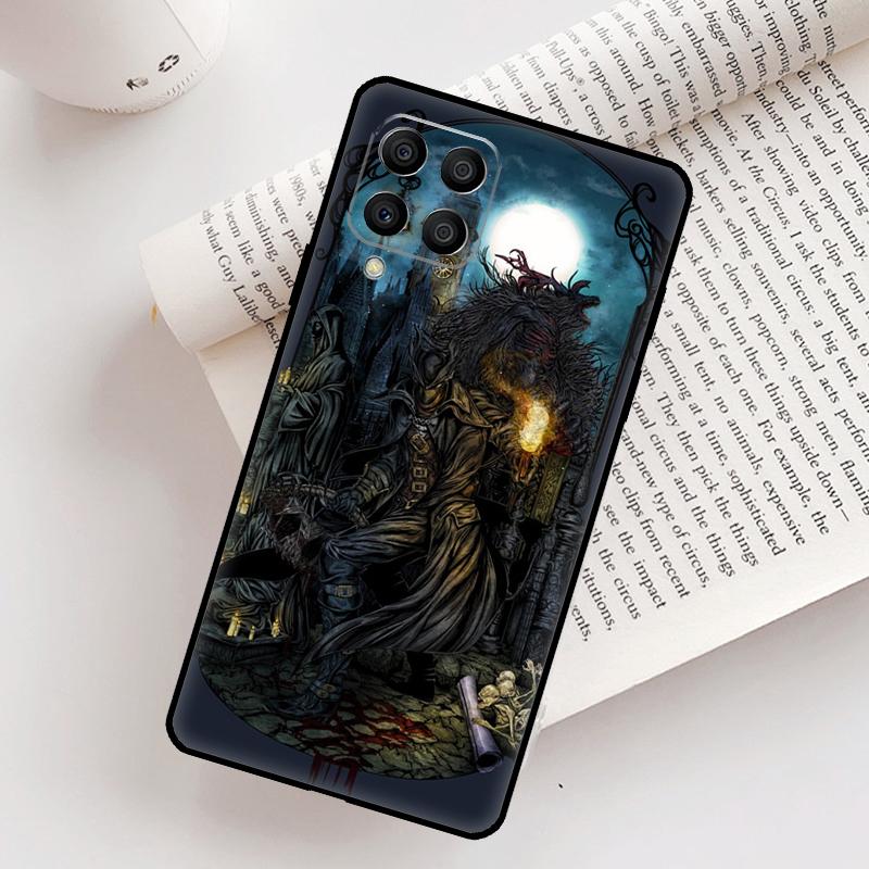 Чехол Bloodborne Dark Souls для Samsung Galaxy M12 M56 M06 M32 M52 M35 M55 M15 M11 M13 M14 M16 M36 M31 M53 M34 M54