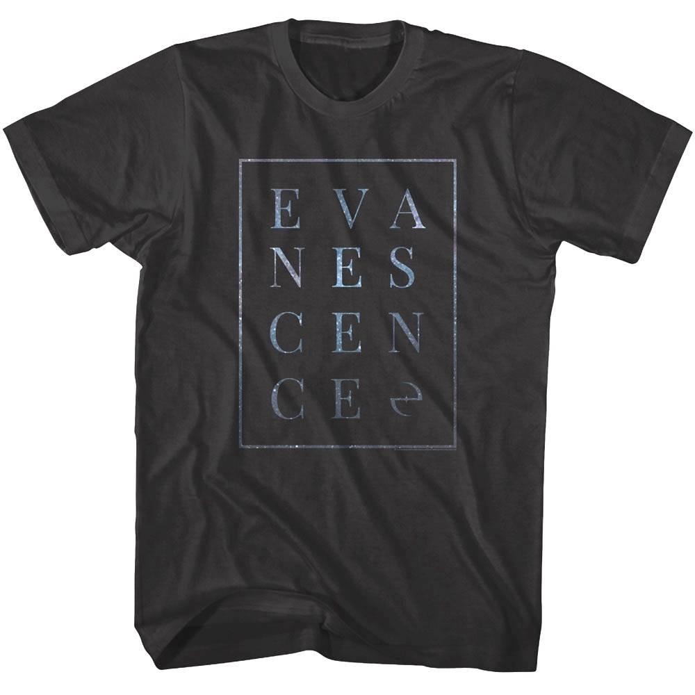 Мужская футболка Evanescence с винтажным блочным логотипом