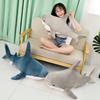 Big Size Funny Soft Bite Shark Plush Toy Pillow Appease Cushion Gift For Kids