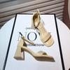 Daily Pumps High Heels Woman Shoes Heeled Sandals For Women Korea Or Chic And Elegant Sandal Wholesale Bulk Low Price Shoe